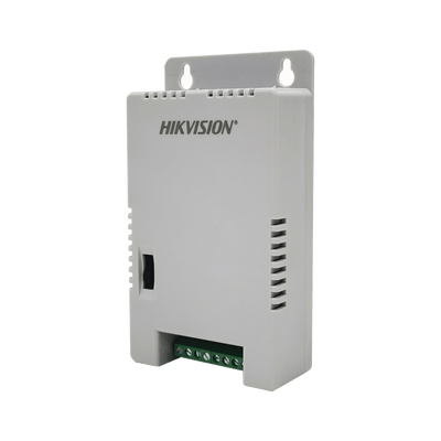 Fuente de Poder Regulada 12 Vcc / 13.5 Vcc / 15 Vcc para 4 Cámaras / 1 Amp por Salida / Voltaje de Entrada 90 - 130 VCA / Filtro de Ruido para Cámaras 4K / Modo para Largas Distancias