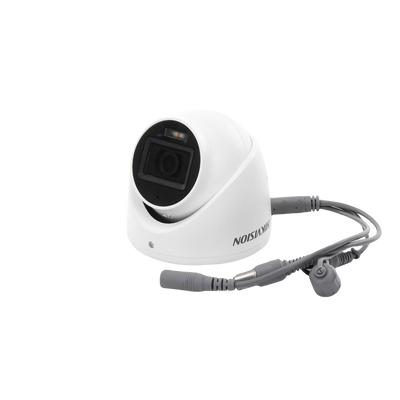 [Dual Light + ColorVu] Turret TURBOHD 3K (5 Megapixel) / Lente 2.8 mm / 30 mts IR + 20 mts Luz Blanca / Gran Angular 104.9° / Exterior IP67 / Micrófono Integrado / dWDR / 4 Tecnologías / Metal - Image 2