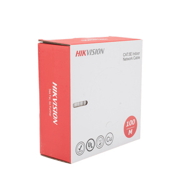 Bobina de Cable UTP 100 Mts / Cat 5E (24 AWG) / Color Blanco / PVC (CM) / Uso en Interior / 100% Cobre / Aplicaciones de CCTV y Redes de Datos - Image 3