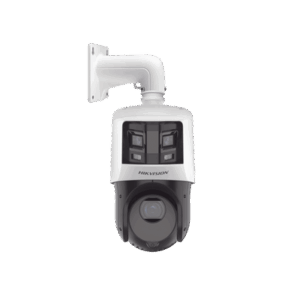 [TandemVu] Domo PTZ IP 4 Megapixel con Cámara Panoramica 6 Megapixel / 25X Zoom / 100 mts IR / IP66  / WDR / PoE+ / Entrada-Salida de Audio y Alarma / Ultra Baja Iluminación / Micro SD