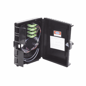 Cierre de Empalme para 24 fusiones de fibra óptica, Interior/Exterior, con 16 acopladores SC/APC y splitter 1x16 SC/APC Incluido, IP65