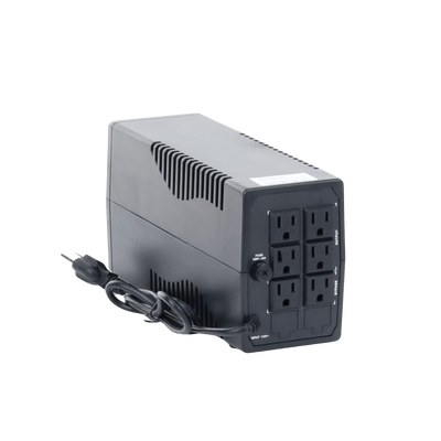 UPS de 1000 VA / 600 W / Protección Contra Sobrecarga y Descarga / Entrada y Salida 120 VCA / 6 Tomas NEMA 5-15R (4 con Respaldo y 2 sin Respaldo) - Image 5