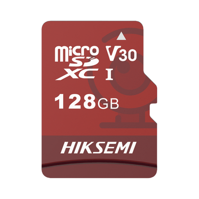 Memoria microSD / Clase 10 de 128 GB / Especializada Para Videovigilancia (Uso 24/7) / Compatibles con cámaras HIKVISION y Otras Marcas / 95 MB/s Lectura / 50 MB/s Escritura