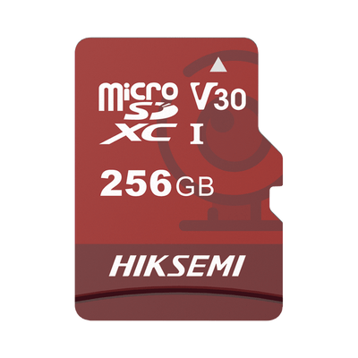 Memoria microSD / Clase 10 de 256 GB / Especializada Para Videovigilancia (Uso 24/7) / Compatibles con cámaras HIKVISION y Otras Marcas / 95 MB/s Lectura / 55 MB/s Escritura