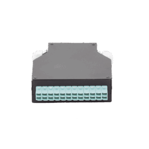 Distribuidor de Fibra Óptica para Riel Din, 12 Acopladores LC/UPC Duplex Multimodo con Charola de Empalme