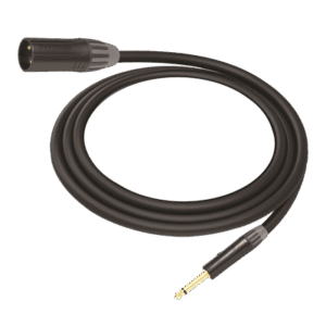 Cable de Audio | XLR 3 Polos Macho a Plug 1/4 in mono | Conector Seetronic Serie M SCMF3 - MP2X | Longitud 3m