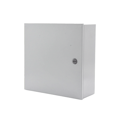 Gabinete de Acero, Uso Interior (Nema 1)  de 80 x 60 x 20 cm con Placa Interna / Tipo Telefónico.