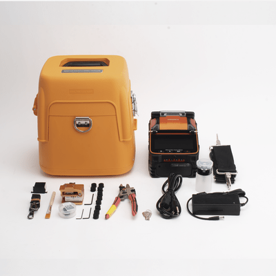 Fusionadora de Fibra Óptica MultiModo y MonoModo / 6 motores / Alineación por Núcleo / OPM + VFL / Capacitación Remota Gratuita - Image 2