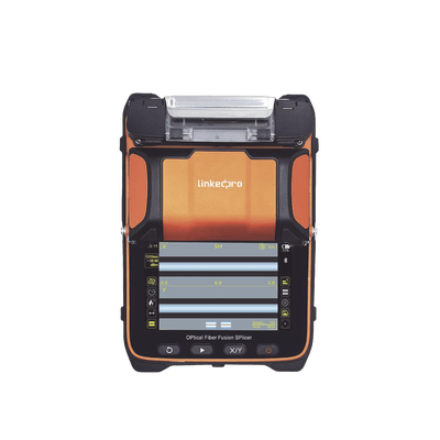 Fusionadora de Fibra Óptica MultiModo y MonoModo / 6 motores / Alineación por Núcleo / OPM + VFL / Capacitación Remota Gratuita