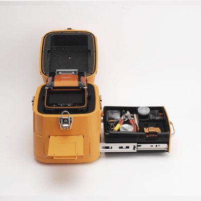 Fusionadora de Fibra Óptica MultiModo y MonoModo / 6 motores / Alineación por Núcleo / OPM + VFL / Capacitación Remota Gratuita - Image 3