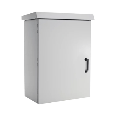 Gabinete Para Exterior OSP ComLine, Protección NEMA 4/12/4X/3/3R; IP66, 600 mm de Ancho, 500 mm de Profundidad, 18 UR, De Aluminio, Color Gris Claro