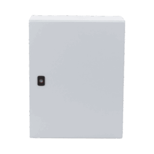 Gabinete de Uso Exterior NEMA 4/12; IP66; IK10, 500 x 400 x 260 mm, De Acero, Color Gris Claro