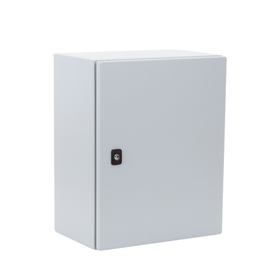 Gabinete de Uso Exterior NEMA 4/12; IP66; IK10, 500 x 400 x 260 mm, De Acero, Color Gris Claro - Image 2