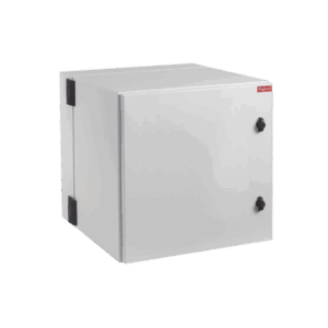 Gabinete Industrial ProTek de Puerta Sólida, Protección NEMA Tipo 4/12; IP66, Abatible, Fabricado en Acero, 12 UR, Color Gris Claro