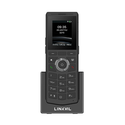 Teléfono IP Wi-Fi portátil y elegante diseñado para aplicaciones de comunicación móvil. - Image 2