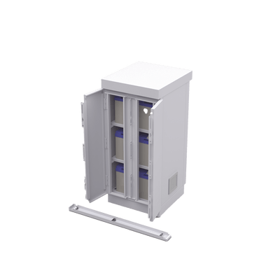 Gabinete de Seguridad de Lámina Galvanizada  para Almacenamiento de Baterías (Hasta 6 baterías PL110D12). - Image 6