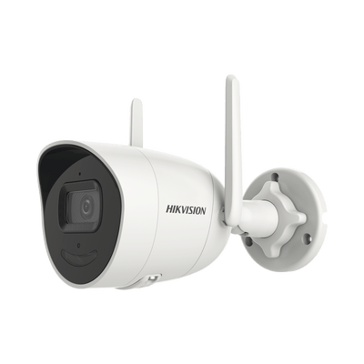 Bala IP 4 Megapixel / Lente 2.8 mm / 30 mts IR / Exterior IP66 / Wi-Fi / ACUSENSE Lite / WDR 80 dB / H.265+ / Micrófono y Audio Bidireccional (Micrófono y Bocina) / Micro SD / Se Conecta Directo a la App de Hik-Connect