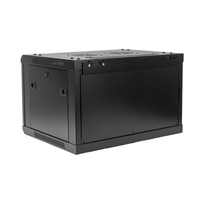 Gabinete PRECISION, Con Puerta de Cristal Templado, de 19in, 6UR, 450mm de Profundidad, Color Negro - Image 5