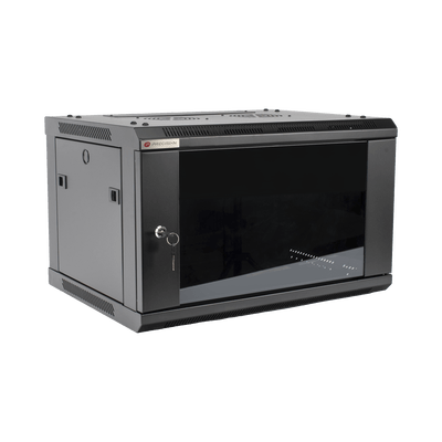 Gabinete PRECISION, Con Puerta de Cristal Templado, de 19in, 6UR, 450mm de Profundidad, Color Negro - Image 2