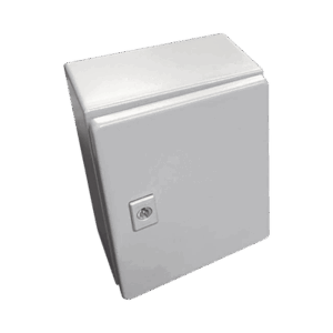 Gabinete de Acero, Nema 4 -IP 66 de 30x30x20 cm con Platina y certificado UL.