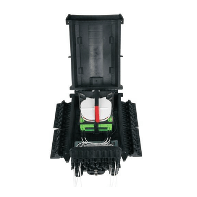 Caja de Distribución de Fibra Óptica para 24 Empalmes con 16 Acopladores SC/APC. Enterrado Directo, IP68, Splitter 1x8 Incluido con Conectores SC/APC - Image 2