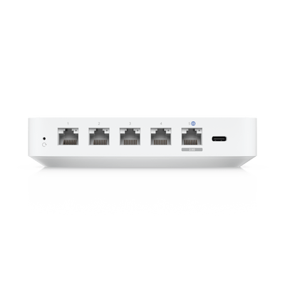 UniFi Cloud Gateway, Router multiWAN para balanceo/failover / Integra UniFi Network para administrar hasta 30 dispositivos UniFi, (1) puerto WAN 1/2.5 GbE y (4) puertos LAN GbE - Image 4
