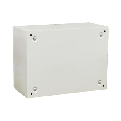 Gabinete de Acero IP66 Uso en Intemperie (400 x 300 x 300 mm) con Placa Trasera Interior Metálica y Compuerta Inferior Atornillable (Incluye Chapa y Llave T). Ideal para Centros de Carga y Tableros de Control. - Image 2