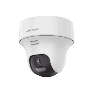 Turret PT  IP 2 Megapixel / Lente 2.8 mm / Dual Light (20 mts IR + 15 mts Luz Blanca) / Wi-Fi / IP54 / dWDR  / H.265 / Audio Bidireccional (Micrófono y Bocina) / Micro SD