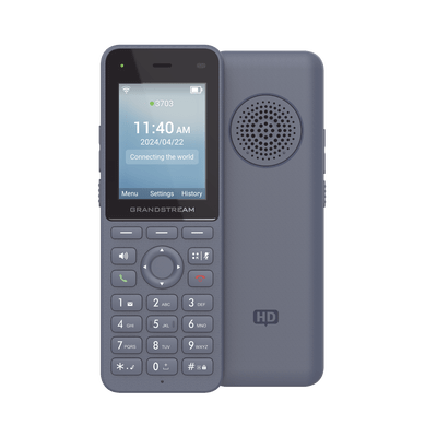 Teléfono IP inalámbrico Wi-Fi, Portátil, 3 cuentas SIP, 3 líneas, Voz HD, Bluetooth integrado, Puerto USB tipo C - Image 3