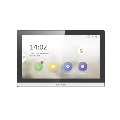 Monitor IP WiFi Touch Screen 7" para Videoportero IP / Vídeo en Vivo / PoE Estándar / Apertura Remota / Llamada Entre Monitores / Audio bidireccional / Borde slim - Image 3