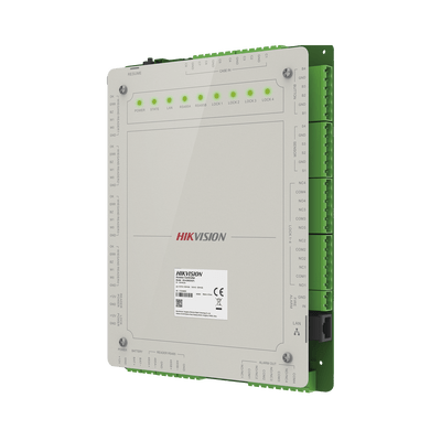 Controlador de Acceso 4 Puertas Administrable en la Nube con Hik-Connect Teams / Interfaz Web / 8 Lectores de Huella o Tarjeta / 100,000 Tarjetas / 10,000 Huellas / Incluye Gabinete y Fuente de Alimentación 12Vcd 8 A / Soporta Batería de Res - Image 4