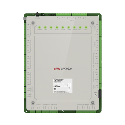 Controlador de Acceso 4 Puertas Administrable en la Nube con Hik-Connect Teams / Interfaz Web / 8 Lectores de Huella o Tarjeta / 100,000 Tarjetas / 10,000 Huellas / Incluye Gabinete y Fuente de Alimentación 12Vcd 8 A / Soporta Batería de Res - Image 5