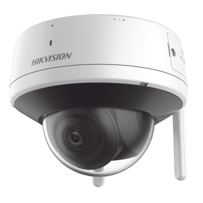 Domo IP 4 Megapixel / Lente 2.8 mm / 30 mts IR / Exterior IP66 / Wi-Fi / ACUSENSE Lite / dWDR  / H.265+ / Micrófono y Bocina Interconstruido / Micro SD / Se Conecta Directo a la App de Hik-Connect