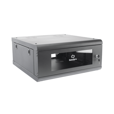 Gabinete de Pared con Puerta de Cristal Templado, 635mm de Profundidad, 4U Rack de 19'', Acero Reforzado - Image 4