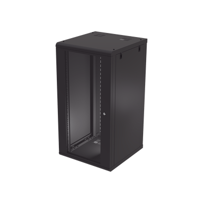 Gabinete de Pared 24U de 635 mm de Profundidad, Rack de 19 pulgadas en Acero Reforzado: Compacto y Resistente para Soluciones Profesionales
