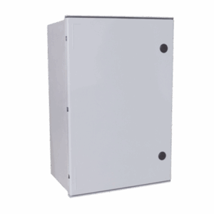 Gabinete de Poliéster IP55 Uso en Exterior (800 x 1000 x 300 mm) con Placa Trasera Interior de Plástico (Incluye Chapa y Llave).