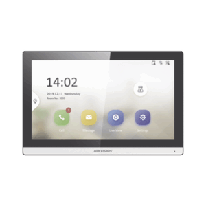 Monitor IP WiFi Touch Screen 7" para Videoportero Hibrido Unicamente / Vídeo en Vivo / Apertura Remota / Audio bidireccional / Borde slim