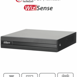 DAHUA XVR1B08H-I - DVR de 8 canales 5MP Lite con WizSense y H.265+. Soporta 8 canales + 4 IP, o hasta 12 canales IP. Con SMD Plus y búsqueda inteligente de humanos y vehículos. 1 puerto SATA de hasta 16TB. #HDCVI9.0 #5M#VolDH