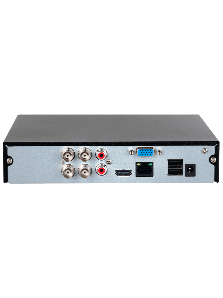 DAHUA KITXVR1B04-I+HFW1200CMA -Kit de 4 canales con cámaras de 2MP y audio. Incluye DVR Cooper-I WizSense con IA y H.265+, 4 cámaras metálicas con micrófono integrado, 4 canales más 1IP o hasta 5 canales IP, 4 canales SMD Plus y accesorios incluidos/ - Image 3