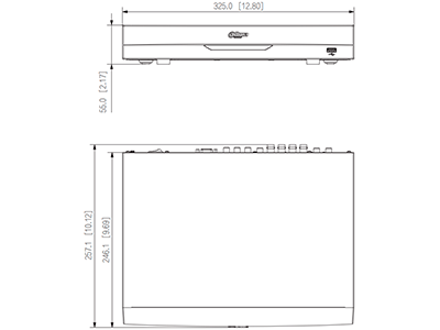 DAHUA XVR5108HE-4KL-I3 - DVR 8 canales 4K con tecnología WizSense y compresión H.265+. Admite 8 canales HDCVI + 8 IP, reconocimiento facial en 2 canales, SMD Plus, protección perimetral, 1 SATA de hasta 16 TB, 8 entradas y 3 salidas de alarma. #ProHDCVI - Image 5