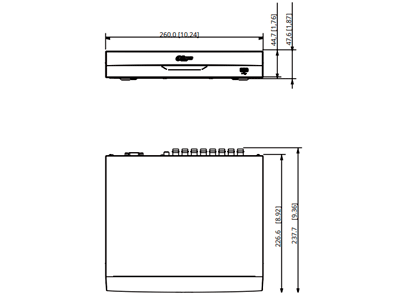 DAHUA XVR5108HS-I3 - DVR de 8 canales 5MP Lite, WizSense con IA, H.265+, 8 Canales HDCVI+4 IP o hasta 12 canales IP, 1 canal de reconocimiento facial, SMD Plus, 1 canal de protección perimetral y 1 bahía HDD #HDCVI9.0 #5MP - Image 11