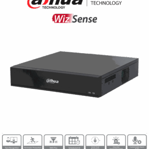 DAHUA DH-XVR7816S-4K-I3 -DVR de 16 Canales 4k/ WizSense/ H.265+/ 8 Bahías de Discos Duros/ +16 Canales IP/ 6 Canales con Reconocimiento Facial/ SMD Plus/ Codificación IA/ IoT & POS/ #XVRPRO/