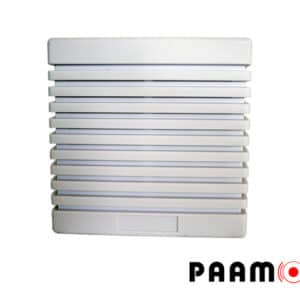 SIRENA 15WATTS PAAMON PAM-I15W DOBLE TONO / ALAMBRICA / COLOR BLANCO / MATERIAL PLÁSTICO/ USO EN INTERIOR/ COMPATIBLE CON TODOS LOS SITEMAS DE ALARMA
