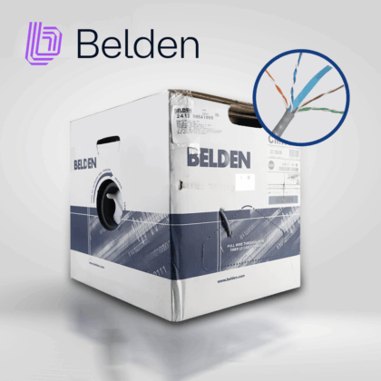 Cable UTP CAT6 Gris Interior 1000 Pies 2412 008A1000 Belden