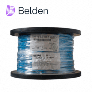 CABLE DE ALARMA CONTRA INCENDIOS BELDEN 5320UL D151000 FORRO PVC AZUL CMR RISER-FPLR 2C/18AWG 2 CONDUCTORES CALIBRE 18 AWG SOLIDO 100% COBRE USO INTERIOR ESPECIAL PARA APLICACIONES ALARMA DE INCENDIO, MONITORIZACIÓN / DETECCIÓN, CIRCUITOS: AUDIO, CONTROL, INICIACION, NOTIFICACIÓN BOBINA 1000 PIES 305 METROS