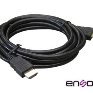 CABLE DE VIDEO HDMI ENSON ENS-HDMICB3M 3MT MACHO-MACHO VERSION 1.2 RECOMENDADO PARA SISTEMAS DE VIDEO VIGILANCIA