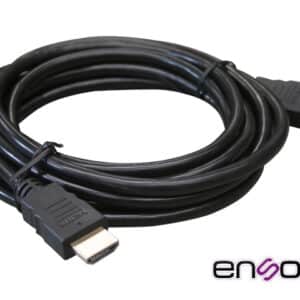 CABLE DE VIDEO HDMI ENSON ENS-HDMICB5M 5MT MACHO-MACHO VERSION 1.2 RECOMENDADO PARA SISTEMAS DE VIDEO VIGILANCIA