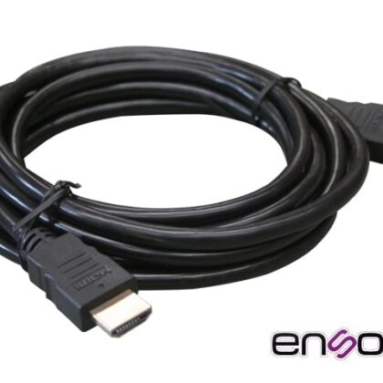 CABLE DE VIDEO HDMI ENSON ENS-HDMICB5M 5MT MACHO-MACHO VERSION 1.2 RECOMENDADO PARA SISTEMAS DE VIDEO VIGILANCIA