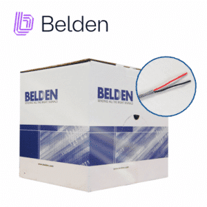 CABLE PARA SEGURIDAD Y SONIDO BELDEN 5200UE 008U1000 FORRO PVC GRIS CMR RISER 2C/16AWG 2 CONDUCTORES CALIBRE 16 AWG 100% COBRE CONDUCTOR TIPO SÓLIDO USO INTERIOR ESPECIAL PARA INSTALACIONES CIRCUITOS DE DATOS, MONITORIZACIÓN / DETECCIÓN, CIRCUITOS DE CONTROL,CIRCUITOS DE INICIACIÓN, CIRCUITOS DE NOTIFICACIÓN BOBINA 1000 PIES 305 METROS