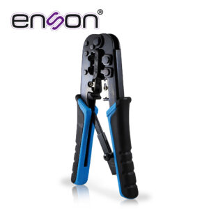 PINZAS PONCHADORAS DE RJ45 ENSON ENS-NT02 PARA CONECTORES RJ45 (8 PINES) Y RJ11 (6 PINES) CON NAVAJA DE CORTE